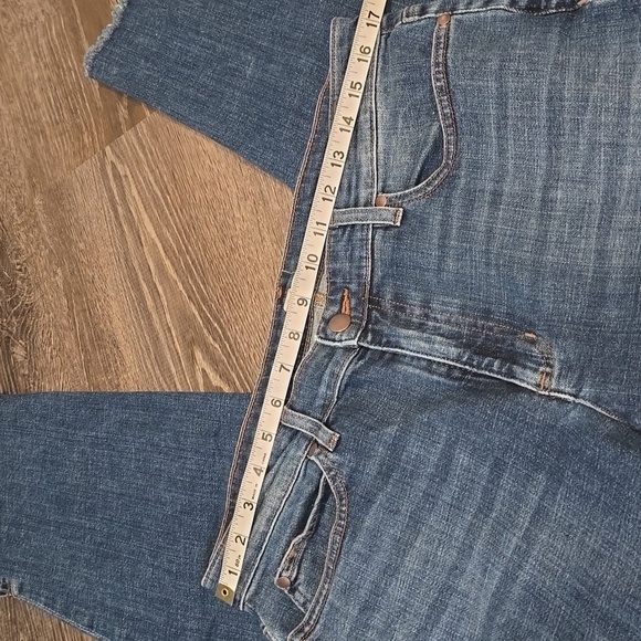 Eileen Fisher Crop Ankle Denim Blue Jean Sz 12 - Picture 8 of 15